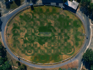 Local AFL Oval from Above