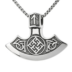 Fashion diamond pendant isolated on white