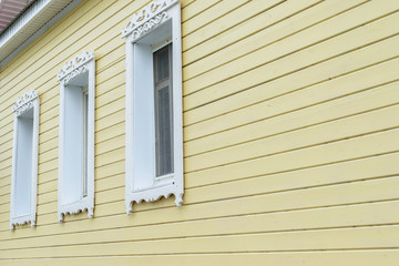 Old house. Details and decor.