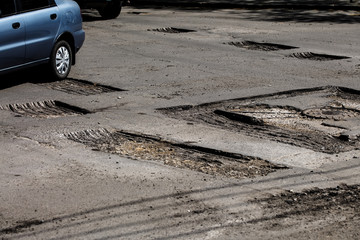 repair works are being carried out, road repairs in Ukraine