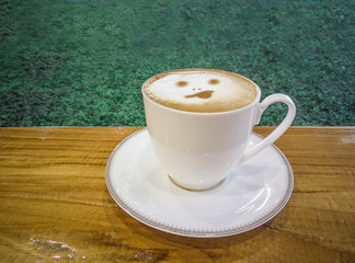 A Cappuccino Coffee Cup