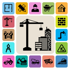 Construction Icons set