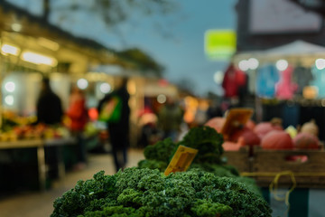 In fall on the market