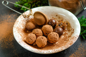 candies sugar free stuffing dried fruits (sweets handmade). top copy space