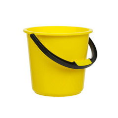  bucket on white