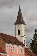 Fototapeta na wymiar BISTRITA,Romania, - reformed church