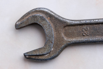 Old metalwork wrench