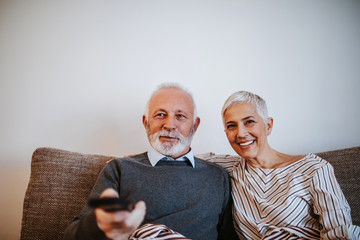 Watching favorite tv show together
