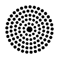 Sun icon. Sun symbol for design. Vector and illustration print.