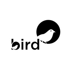 vector illustration of bird