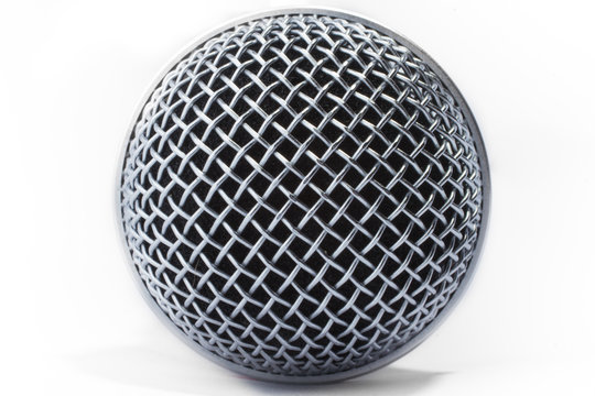 Microphone round mesh