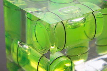 Small plastic 3D level