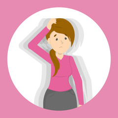 Blurred vision as a symptom of the disease