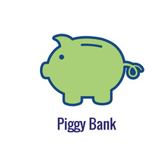 Financial Emergency Fund Icons  - Home or House, Car or Vehicle Damage, Job Loss or Unemployment, and Hospital / Medical Bills