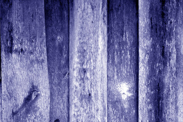 Wooden wall texture in blue color.