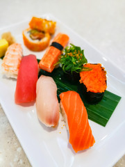 Sushi is the famous food of Japanese food cuisine