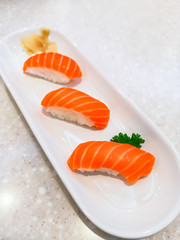 Sushi is the famous food of Japanese food cuisine