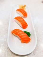 Sushi is the famous food of Japanese food cuisine
