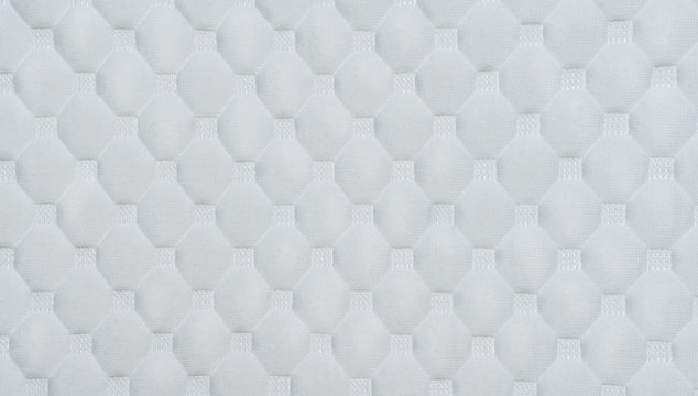 white mattress with a pattern © andreysafonov