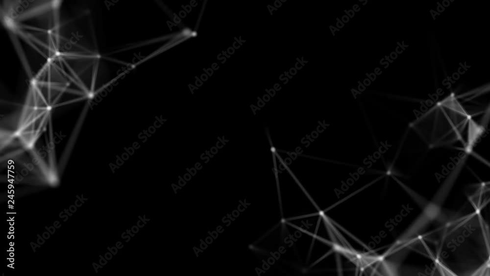 Poster web of communications.abstract plexus shapes. connection and web concept. digital, communication and