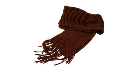 women's knitted wool scarf