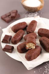 chocolate coconut candy