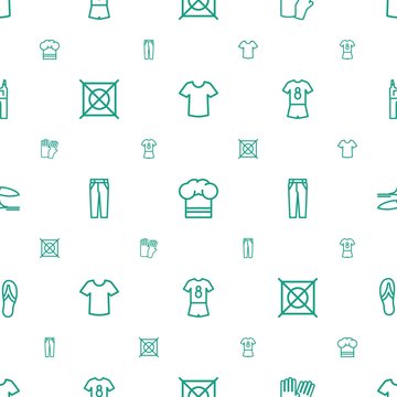 clothing icons pattern seamless white background