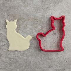 lovely cookie cutting form on the light table