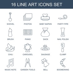 16 art icons