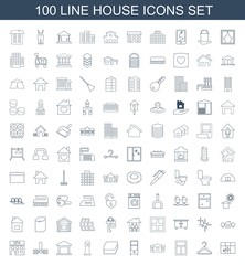 100 house icons