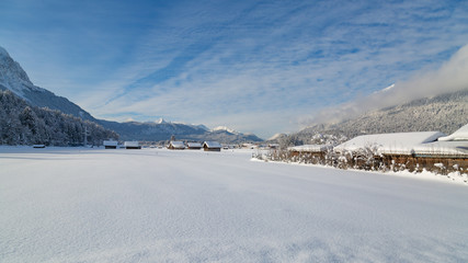 Fototapeta na wymiar Winterwunderland Bayern