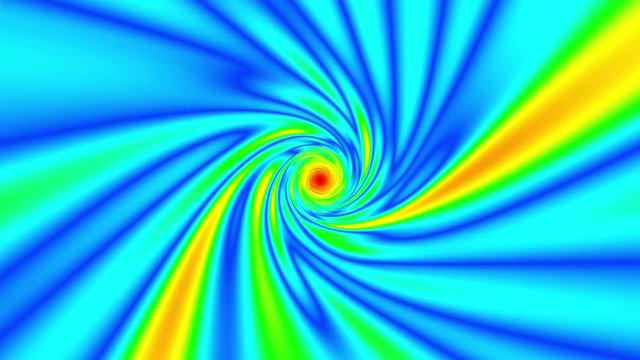 Fast Psychedelic Colorful Spiral Warp Effect Abstract VJ Motion Background 2