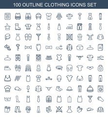 100 clothing icons