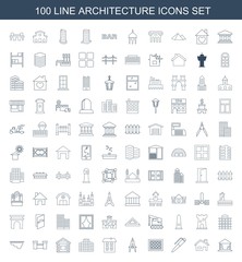 100 architecture icons