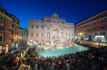 Fototapeta premium Fontanna di Trevi, Rzym