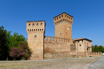 Fototapeta na wymiar Castle of Formigine, Emilia-Romagna, Italy.