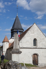 Fototapeta na wymiar St radegonde de Giverny