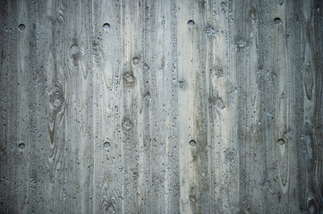 Obraz premium 木目模様のコンクリート壁