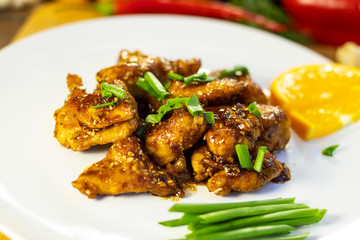 Chicken in Teriyaki Sauce with Orange! Tasty, easy, fast!