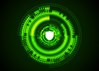 Abstract technology background, Internet technology cyber security concept