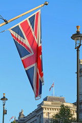 Fototapeta na wymiar Union Jack Flag UK