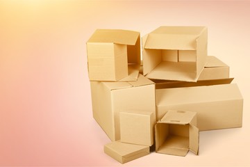 Stack cardboard Boxes