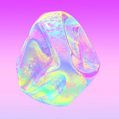 Holographic iridescent abstract background. It can be used for posters, cards, flyers, brochures, magazines and any kind of cover