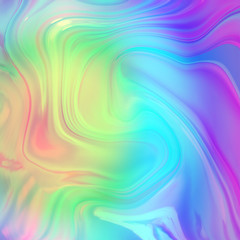 Holographic iridescent abstract background. It can be used for posters, cards, flyers, brochures, magazines and any kind of cover