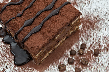 tiramisù dessert porzione