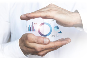 mani, economia, grafici, statistica,