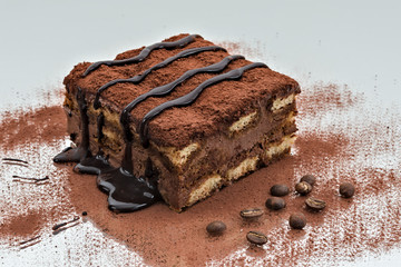 tiramisù dessert porzione