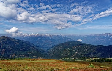 Alpine Landscape Goldeck Carinthia Austria