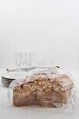 Colomba pasquale, Dolce di Pasqua, Italiano, Regionale, intero nel sacchetto trasparente