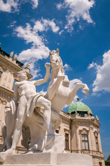 Obraz premium Belvedere, Vienna, Austria